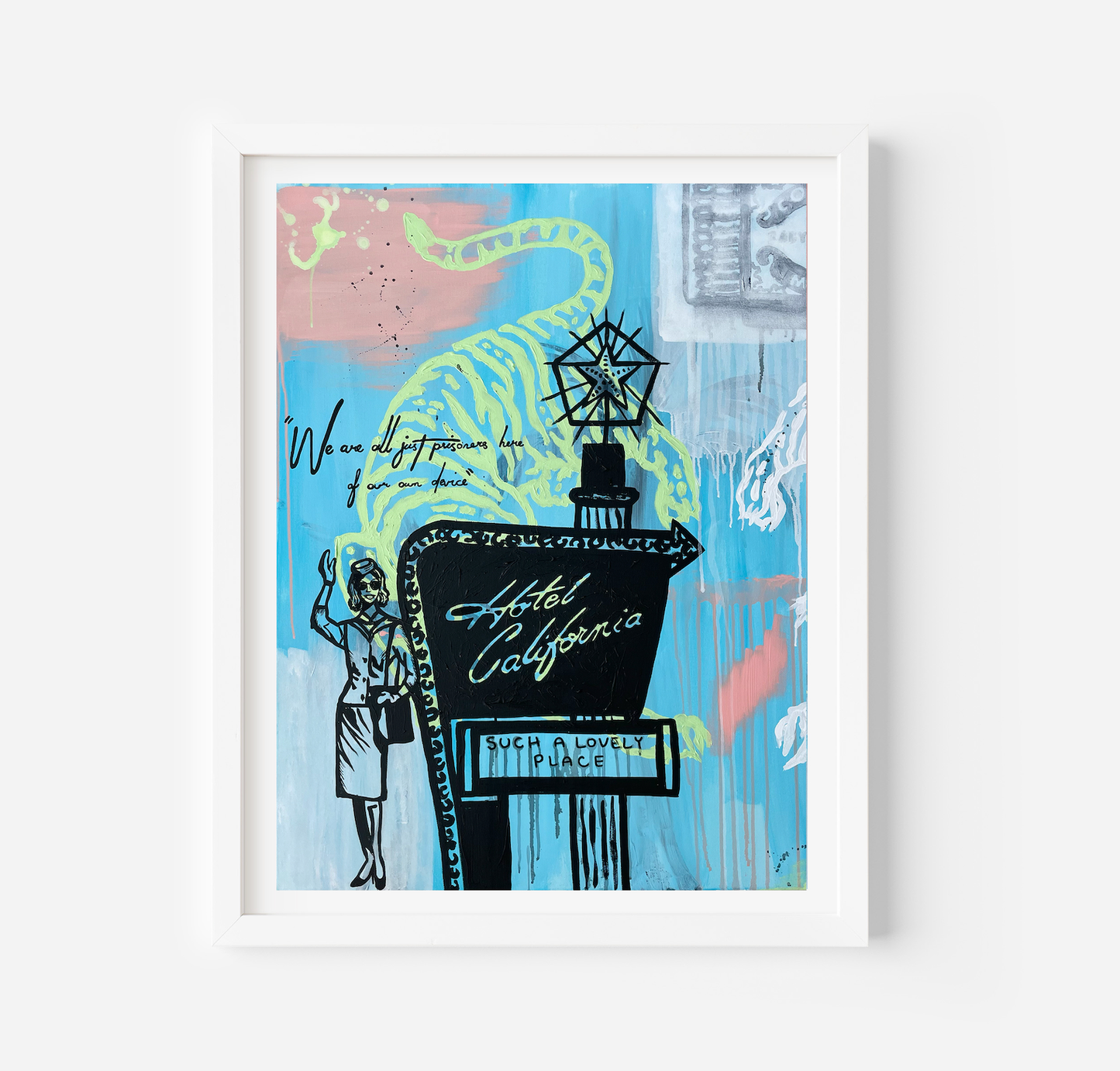 hotel california print