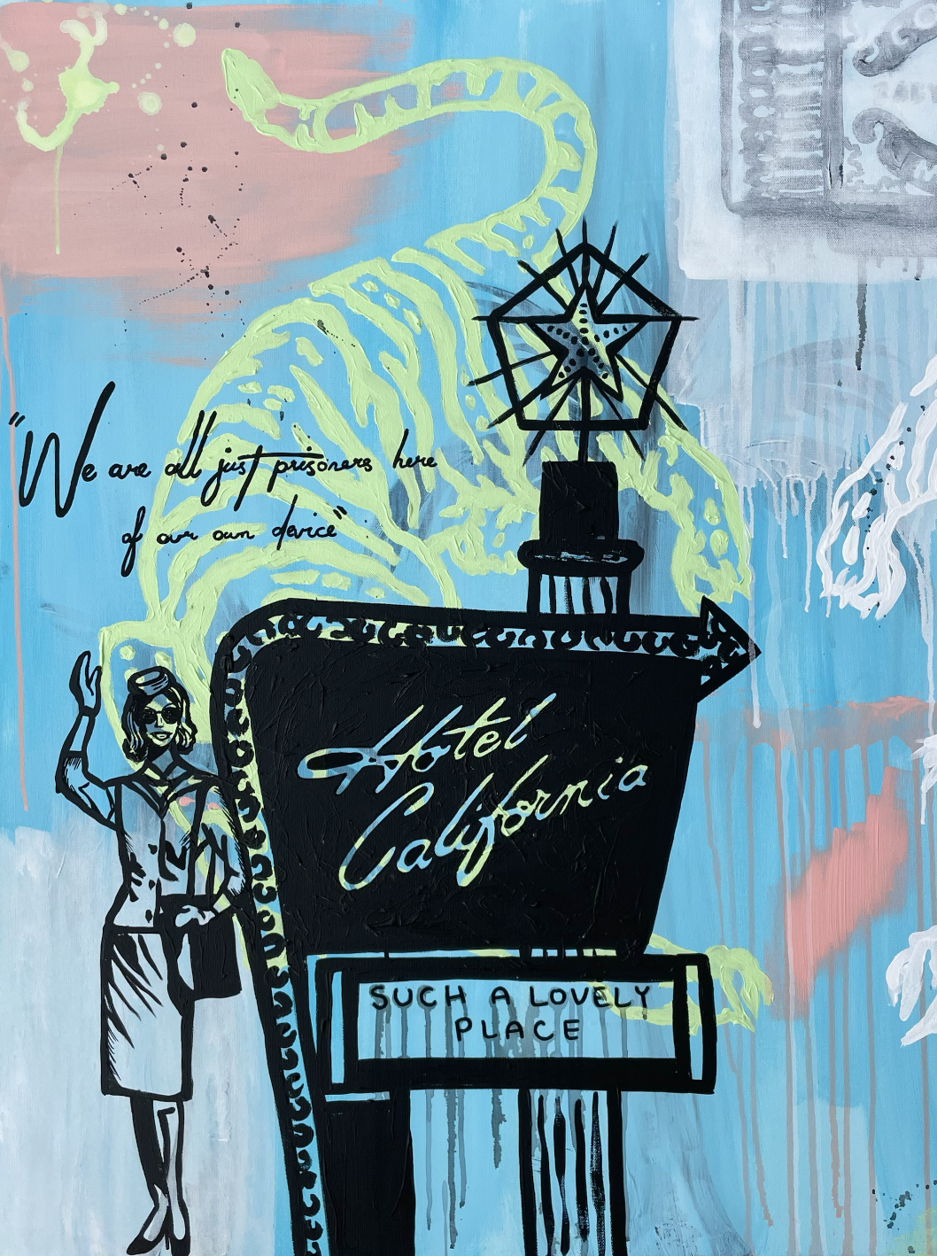 hotel california print