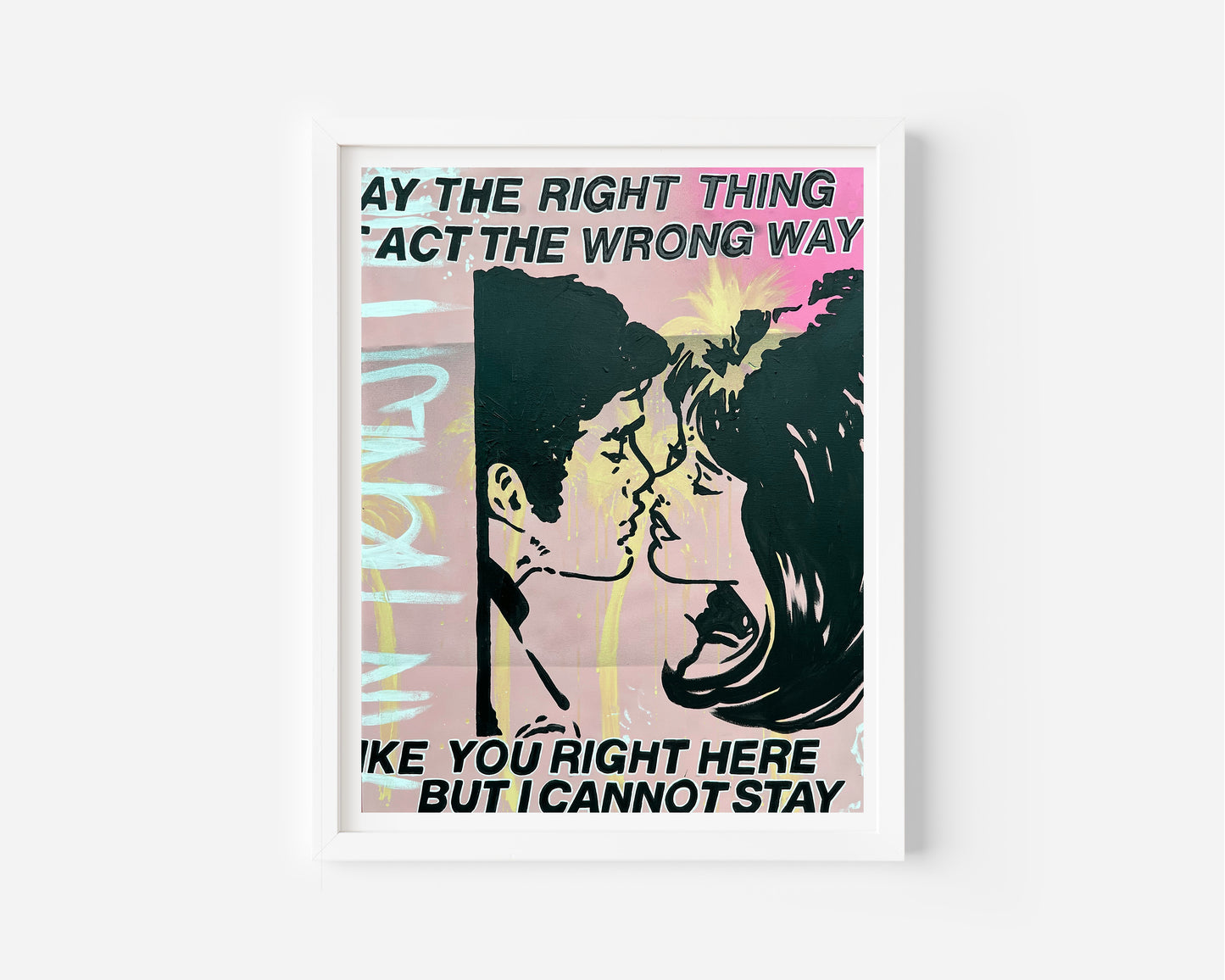 hard to explain pink print