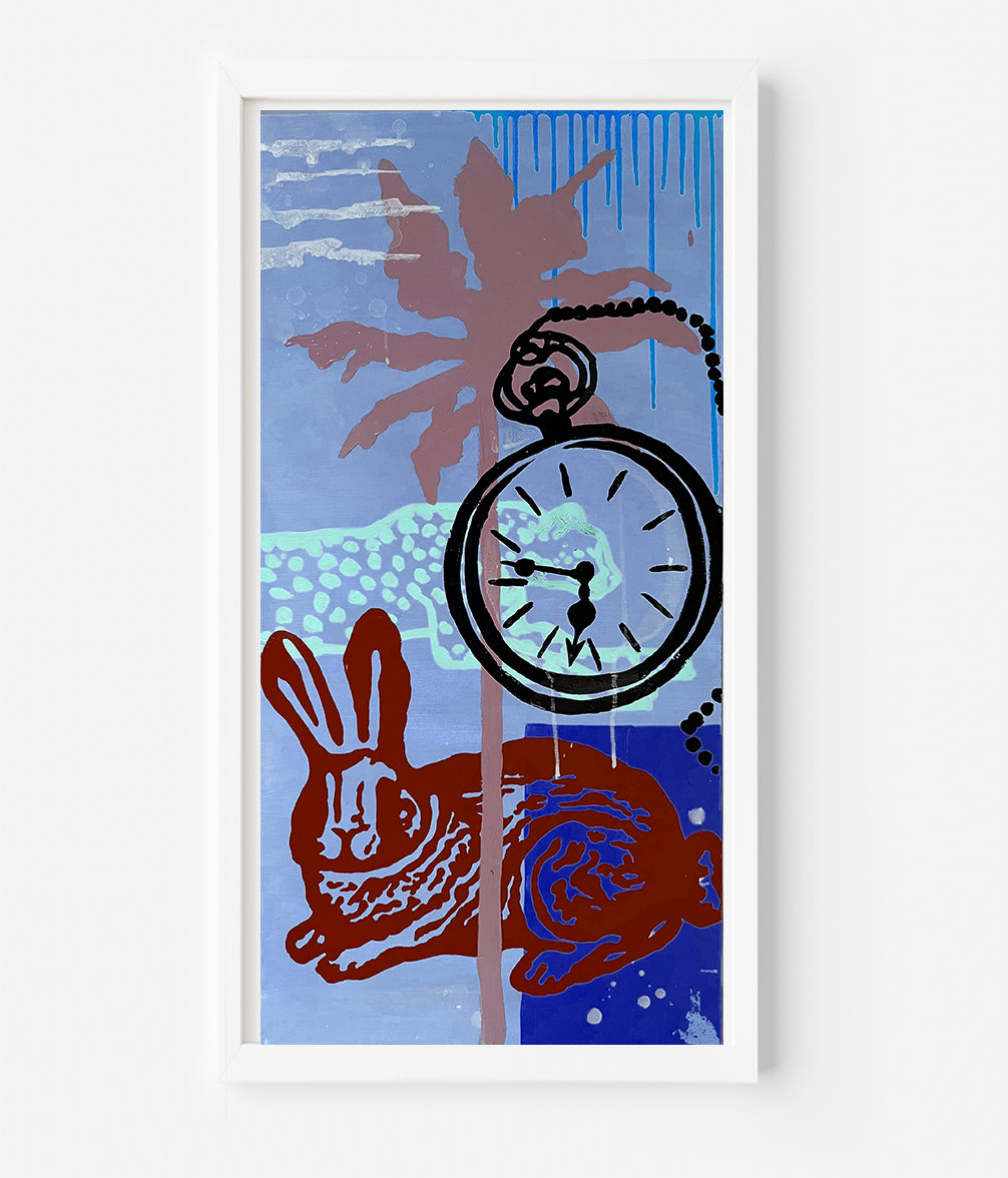 an hour late blue print