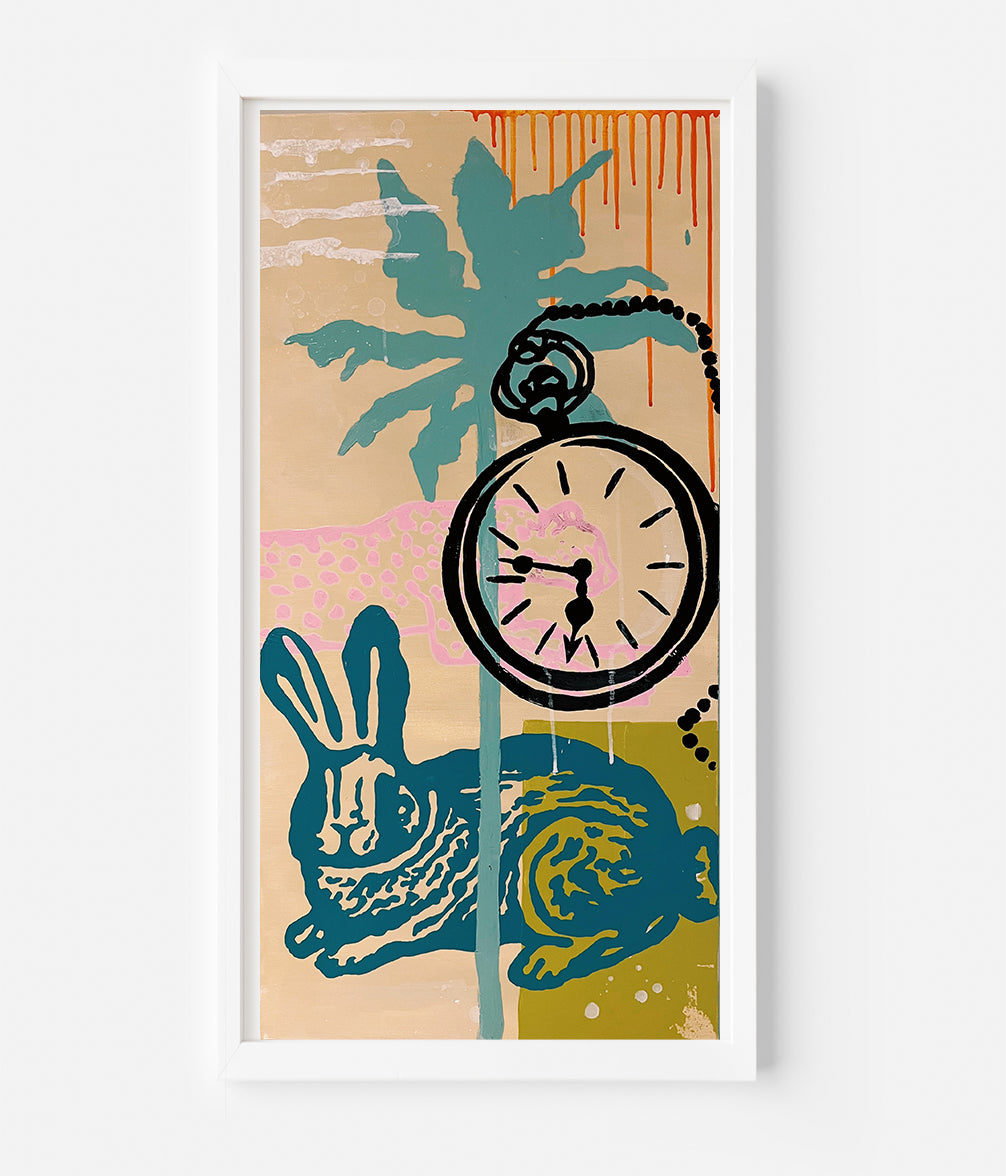 an hour late print