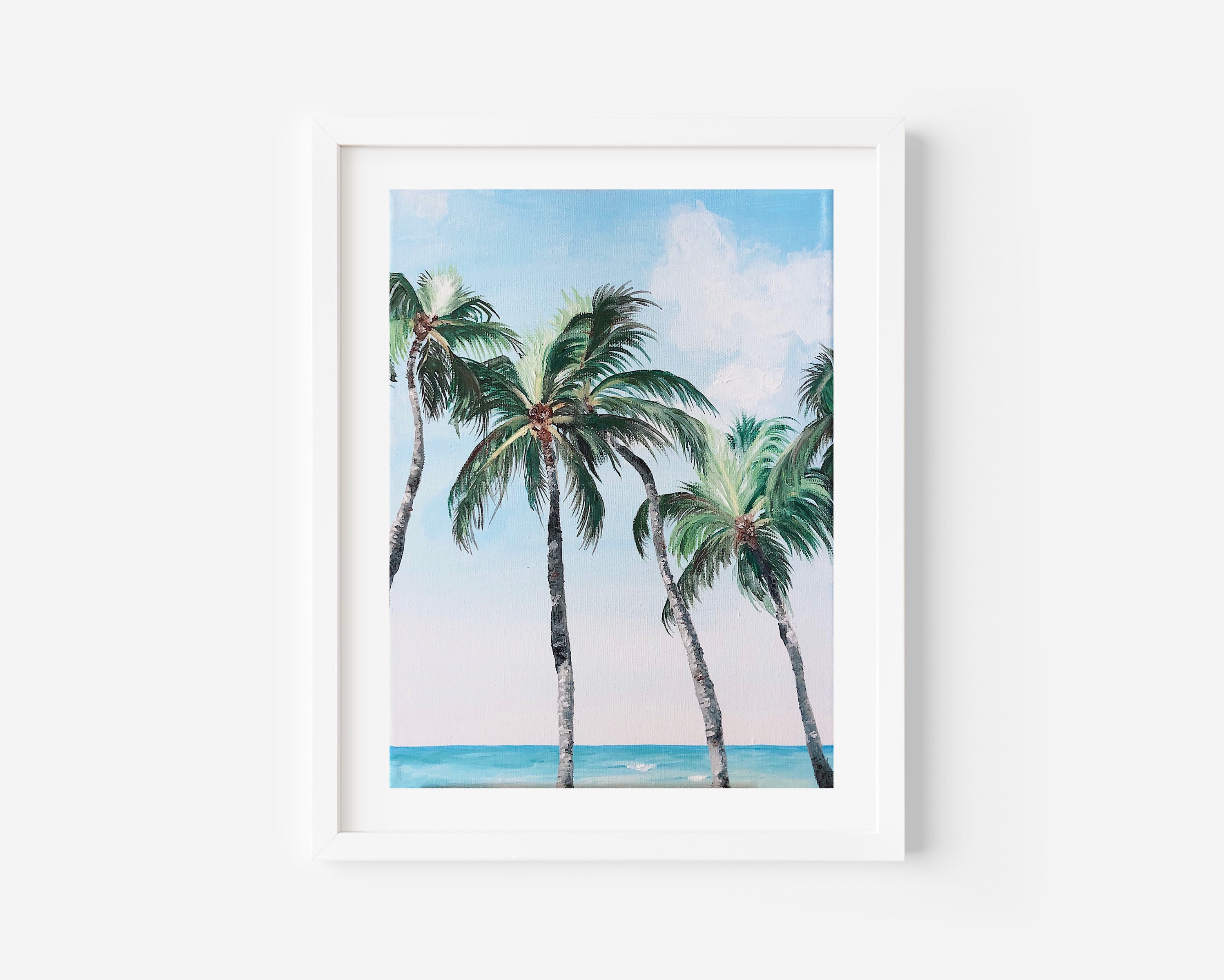 key palms print – Kristin Konefal